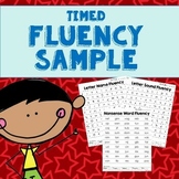 Fluency Practice- Letter Names, Letter Sounds, and CVC Wor