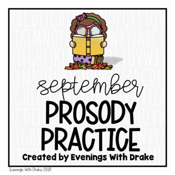 Preview of Fluency Practice (September)