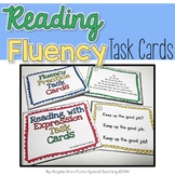 Fluency Practice Task Cards - Repeated Reading and Reading