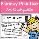 Fluency Practice for Kindergarten
