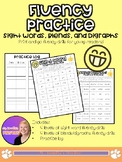 Fluency Practice (sight words, blends, and digraphs) NO PREP