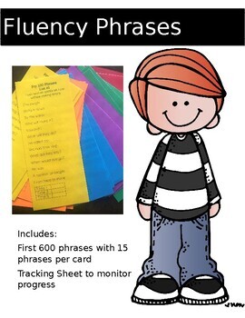 Fluency Practice with Fry Phrases by Nicole Karpilo | TPT