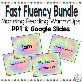 Preview of Fluency Reading Bundle PPT and Google Slides
