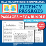 Reading Comprehension Practice BUNDLE Leveled Fluency Pass