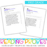 First Grade Fluency Reading Probes - Harcourt Trophies Rea