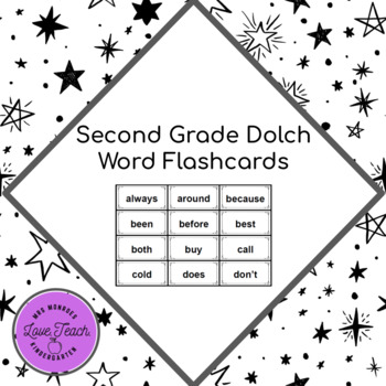 Teaching Supplies Teacher Made 2nd Grade Reading Second Grade Dolch Sight Words Flashcards Home Garden