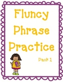 Fluency Sight Word Phrase Practice