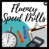 Fluency Speed Drills | Word Lists + Assessments