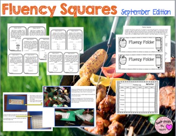 Preview of Fluency Squares September Edition