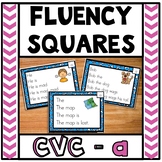 Fluency Squares Short A CVC words