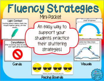 Preview of Fluency Strategies Mini-Packet