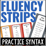 Fluency Strips for Odd Words and Phrases English Learner P
