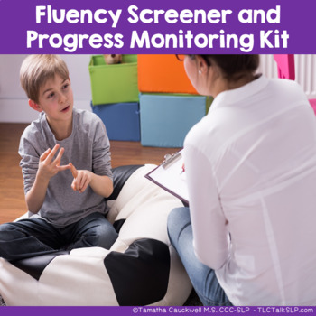 Preview of Fluency (Stuttering) Screener and Progress Monitoring Kit
