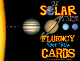 Fluency Task Cards {Our Solar System Facts}
