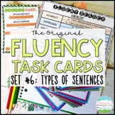 Fluency Task Cards {Types of Sentences}
