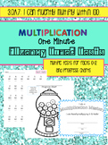 Fluency Timed Multiplication Tests 3.OA.7