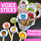 Fluency Voice Sticks - Reading Activities