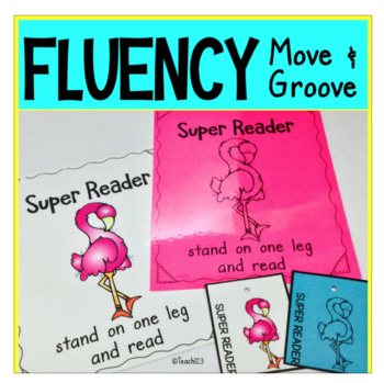 Preview of Voice and Action Cards Fluency