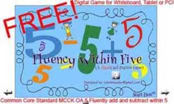 Preview of Fluency Within Five Game