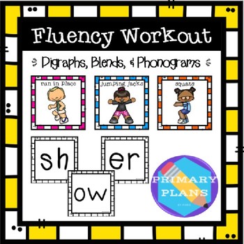 Preview of Fluency Workout - Digraphs, Phonograms, and other Sounds