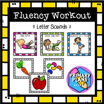 Preview of Fluency Workout - Letter Sounds