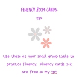 Fluency Zoom card 3 & 4