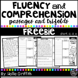 Fluency and Comprehension Brochures FREEBIE {short a, long a}