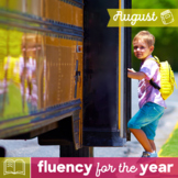 Fluency for the Year - August Packet