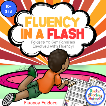Preview of Fluency Folders in a Flash - Get Families Involved with Fluency