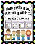 Fluently Adding and Subtracting Within 20 - Standard 2.OA.B.2
