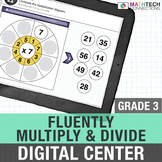 3rd Grade Digital Math Game - Fluently Multiply and Divide