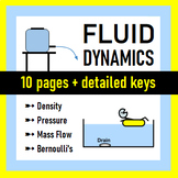 AP Physics 2 - Fluid Dynamics Practice (w/ Keys)