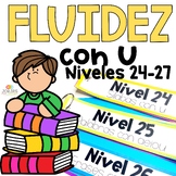 Fluidez de sílabas y palabras con u - Fluency in Spanish with u