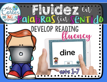 Preview of Fluidez en Palabras Sin Sentido- Nonsense Words Fluency