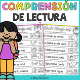 Fluidez lectora | Spanish Reading comprehension Worksheets