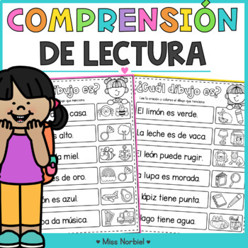 Preview of Fluidez lectora | Spanish Reading comprehension Worksheets | Reading Fluency