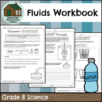 Preview of Fluids Workbook (Grade 8 Ontario Science)