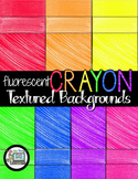 Fluorescent Crayon Textured Background Personal and Commer