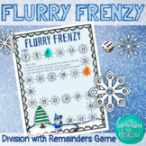Flurry Frenzy Basic Division with Remainders Board Game