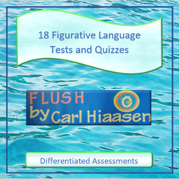 Preview of Flush Figurative Language Tests and Quizzes