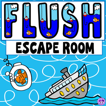 Flush Novel Escape Room Activity (Carl Hiassen)
