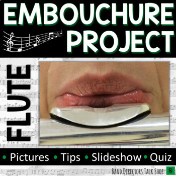 Preview of Flute Embouchure Project for Beginning Band