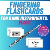 Flute Fingering Flash Cards
