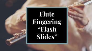Preview of Flute Fingering "Flash Slides"