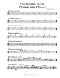 Flute - Technique Packet