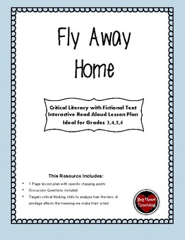 Fly away home lesson plan