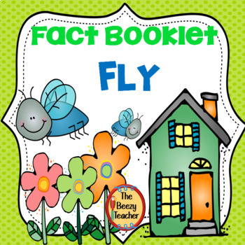 Preview of Fly Fact Booklet | Nonfiction | Comprehension | Craft