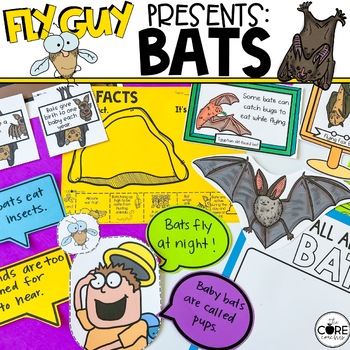 Preview of Fly Guy Bats Read Aloud- Book Companion