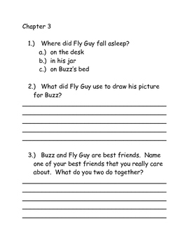 Fly Guy and Frakenfly by 1st Grade Novel Packets | TpT