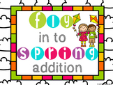 Spring Addition Task Cards